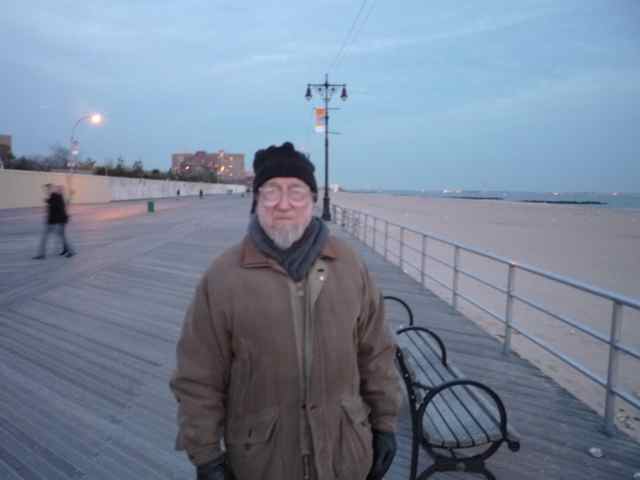 Dad on boardwalk 